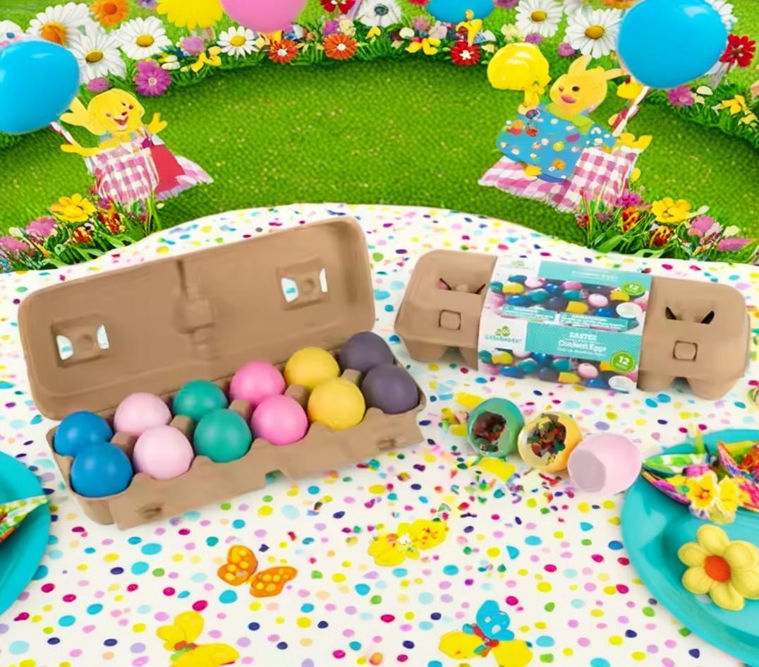Cascaregg Confetti Eggs: Vibrant Eco-Friendly Fun