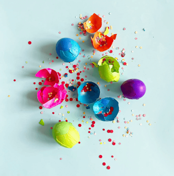 Break the Mold, Embrace Eco-Friendly Joy: Ningbo Easter Egg Technology's Confetti Eggs