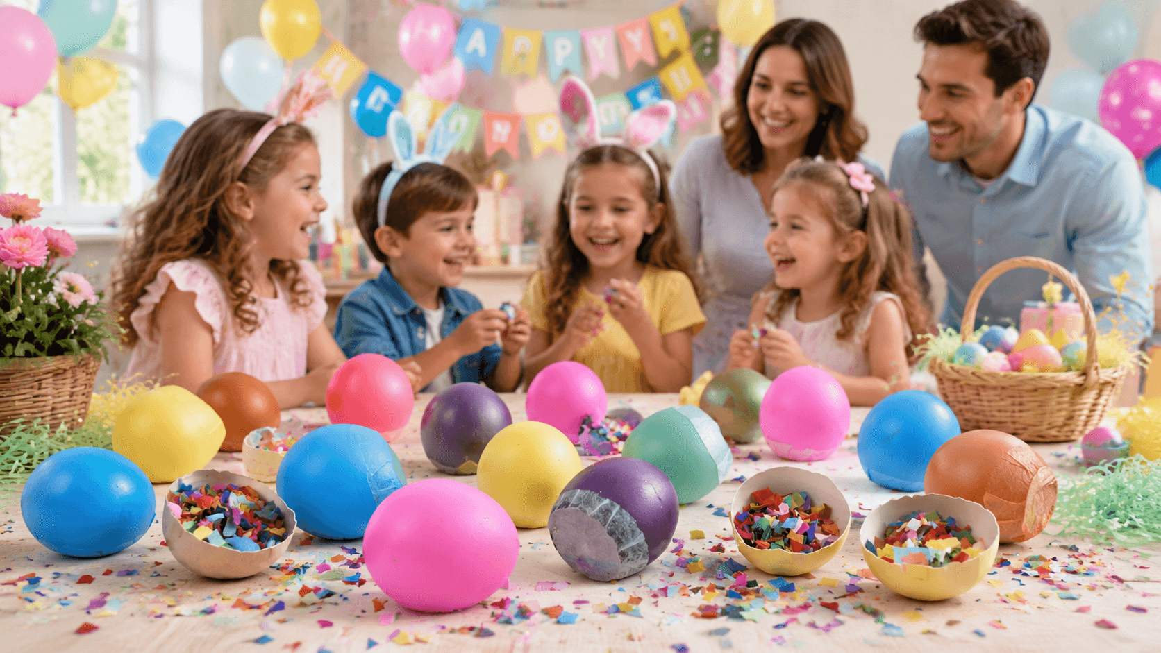 Party Favors Kids and Adults Both Love: Confetti Eggs by Cascaregg