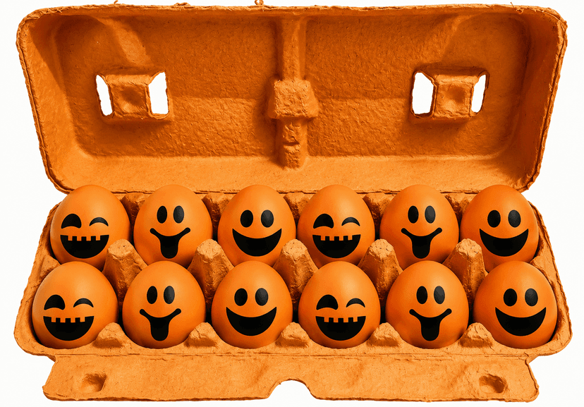 12 Pack Halloween Confetti Eggs for Parties, Classroom Games and Treat Bags