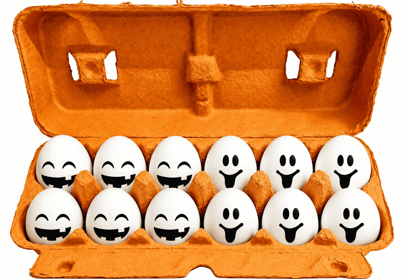 Halloween Party Favors Confetti Eggs - Colorful Spooky Egg Game for Celebrations